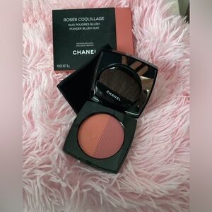 New CHANEL Roses Coquillage Blush Duo - Coral and Peach